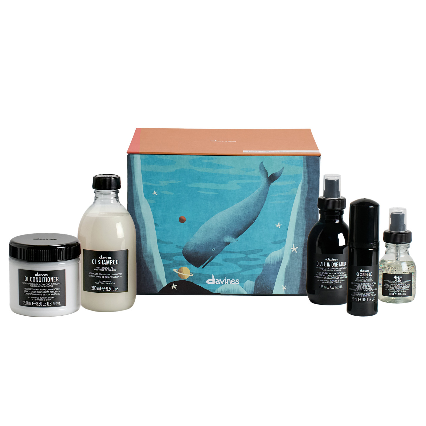 Davines Holiday with Davines: Deep Marine World Gift Box
