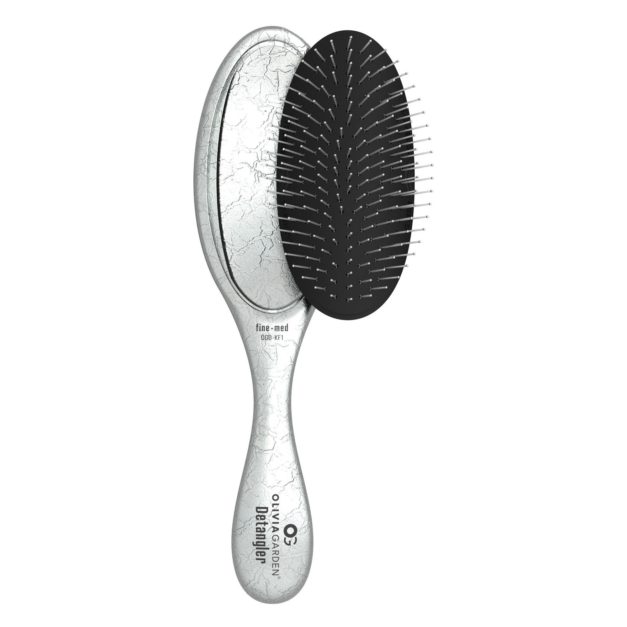 Olivia Garden Dazzle Collection - Detangler in Silver